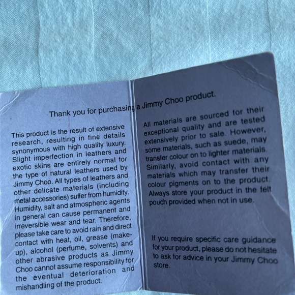 Jimmy Choo leather bag - Picture 6 of 7